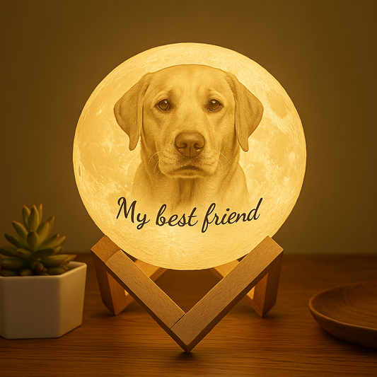 Lampe Lune 3D personnalisable Just Luna